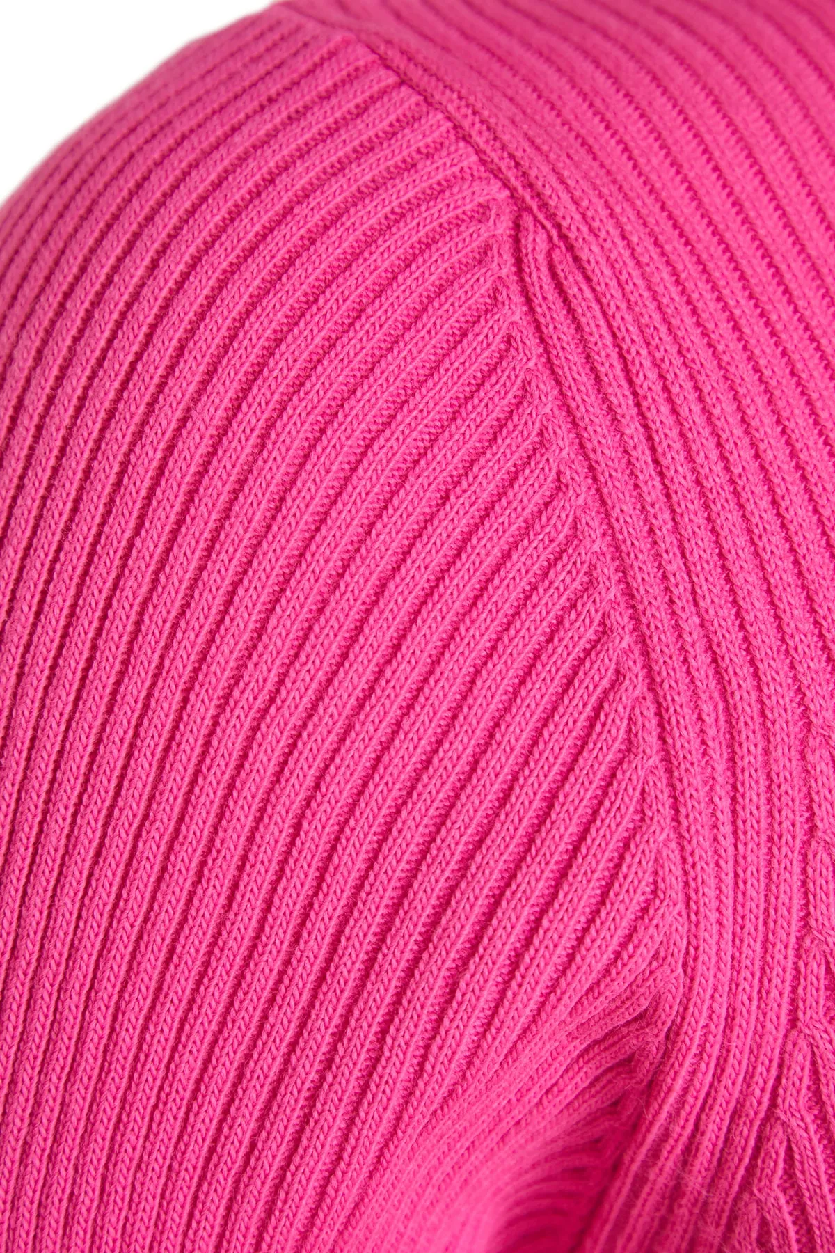 Trendyol Collection  Rosa Midi-Strickkleid mit Gürtel und Details TWOAW22EL0009