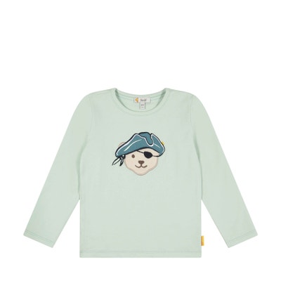 T-Shirt langarm, hellgrün für Jungs