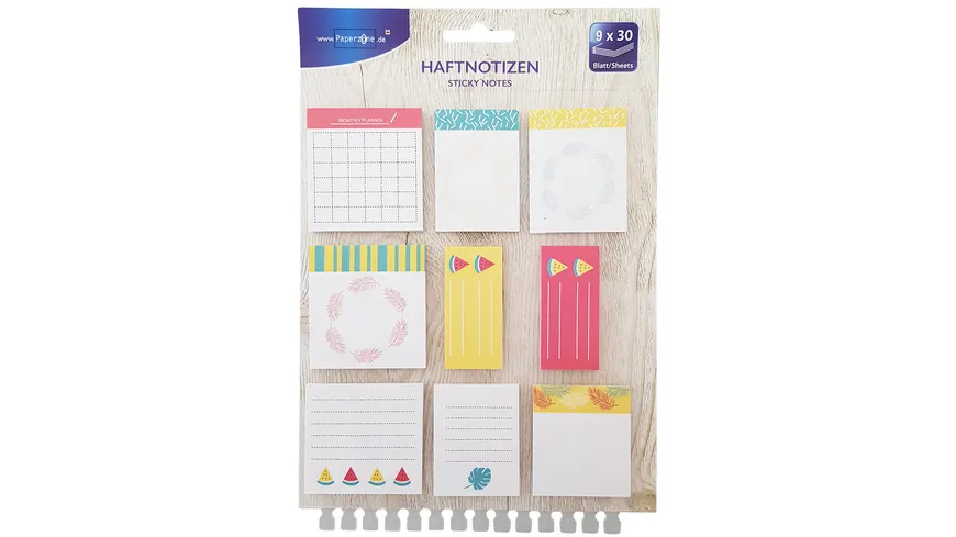 PAPERZONE Haftnotizen Design
