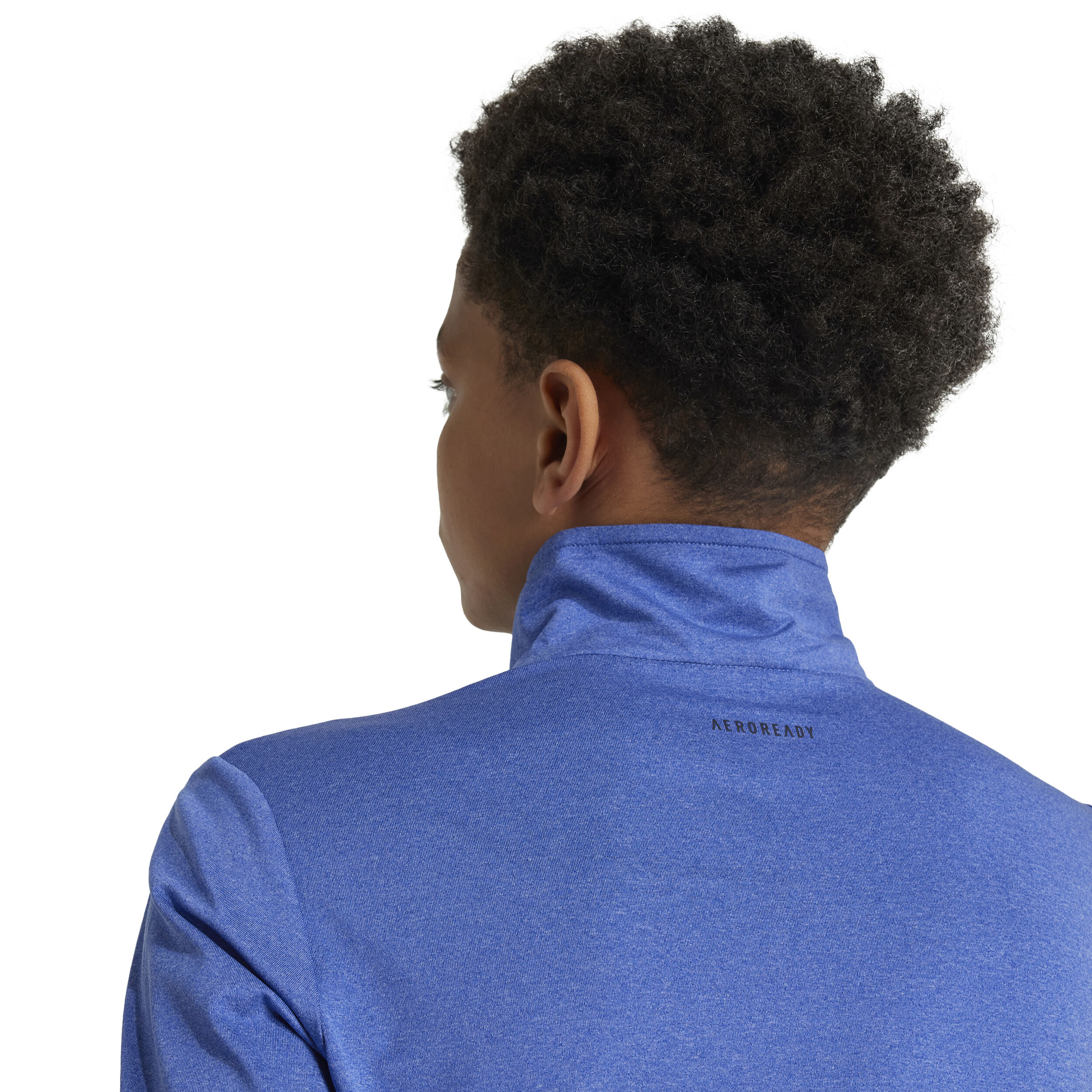 HEA 1/2 Zip Longsleeve Kinder - Blau