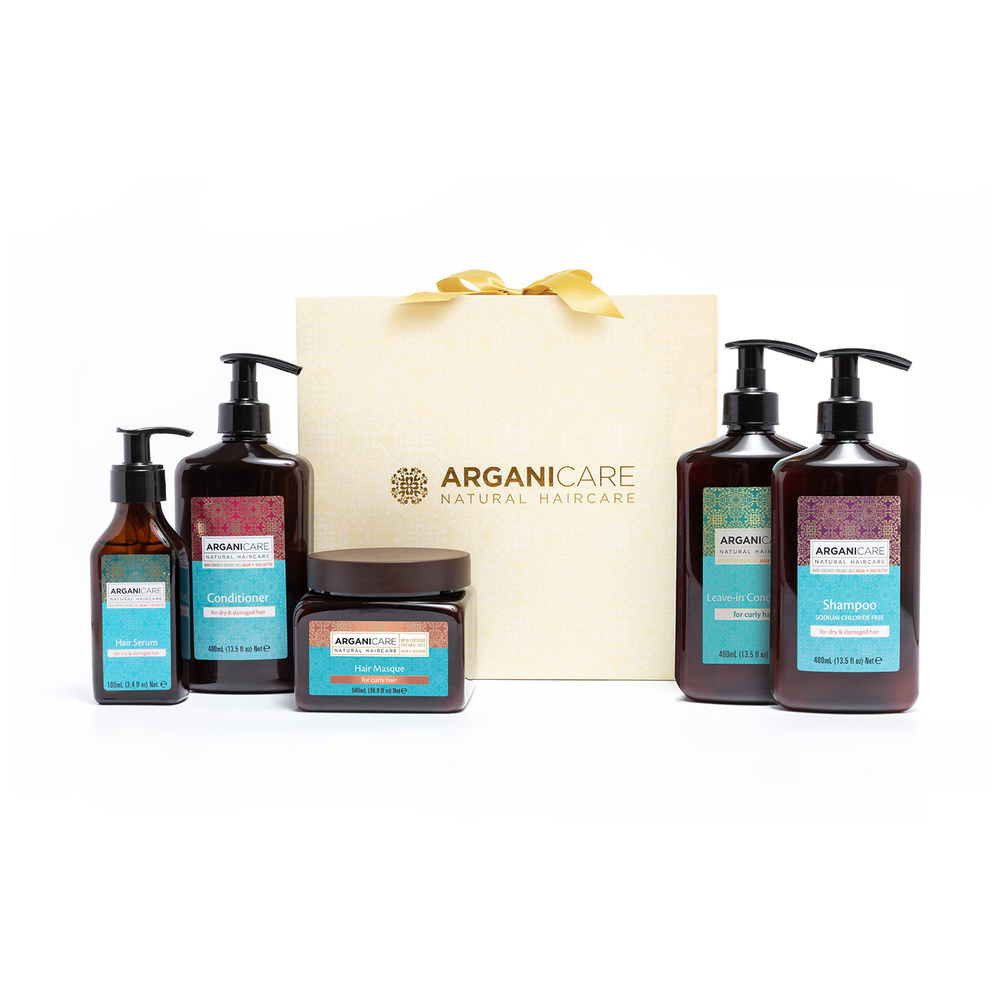 Arganicare coffret cheveux bouclés COFFRET CADEAU