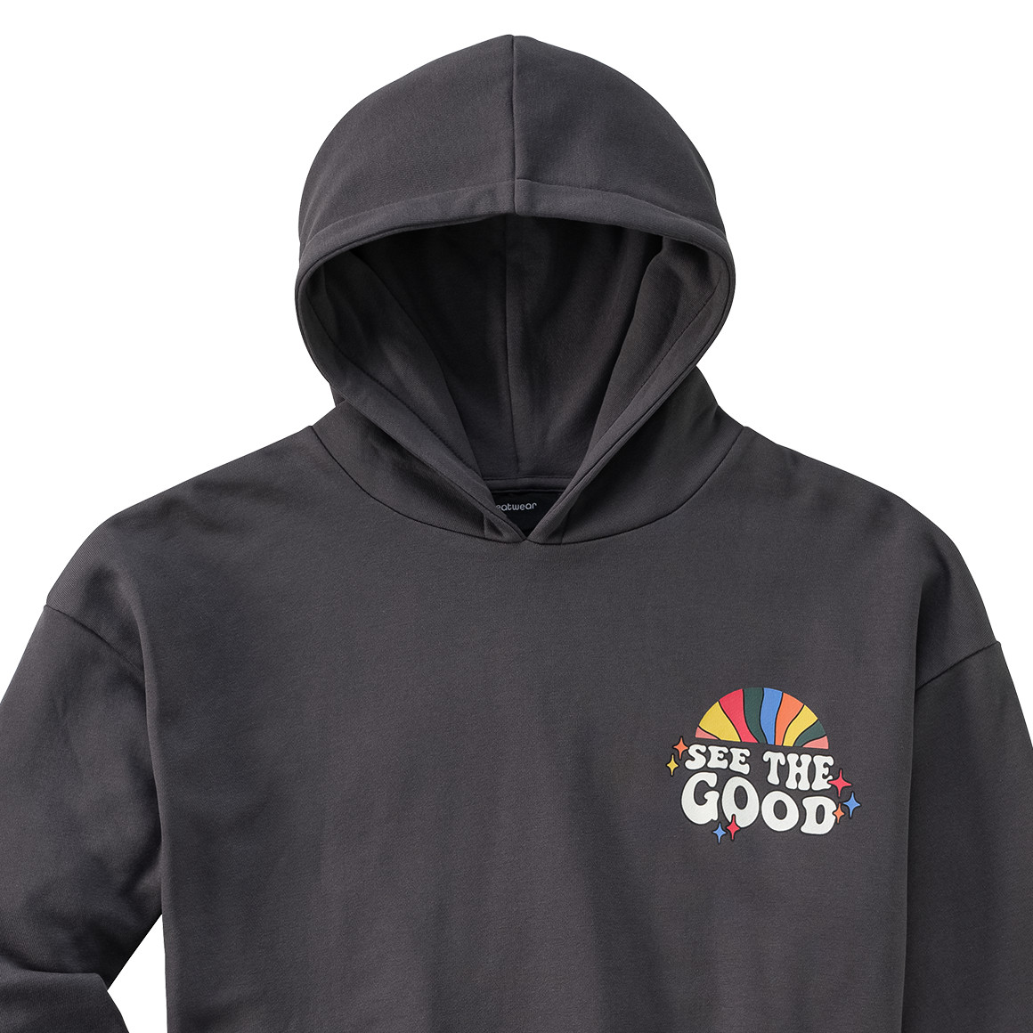 Mädchen Hoodie mit Rücken-Print