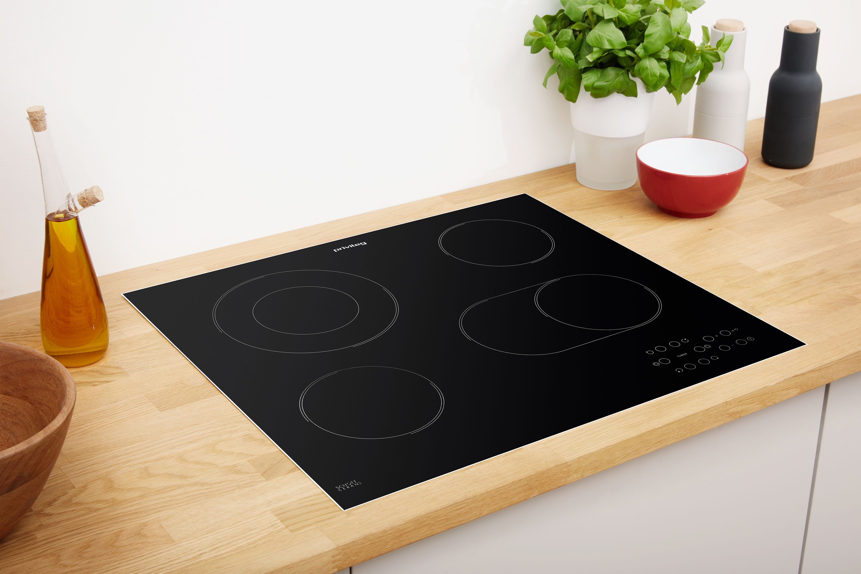 Privileg Backofen-Set BAKO Turn&Go Steam 500, mit Backauszug, Hydrolyse, Dampffunktion
