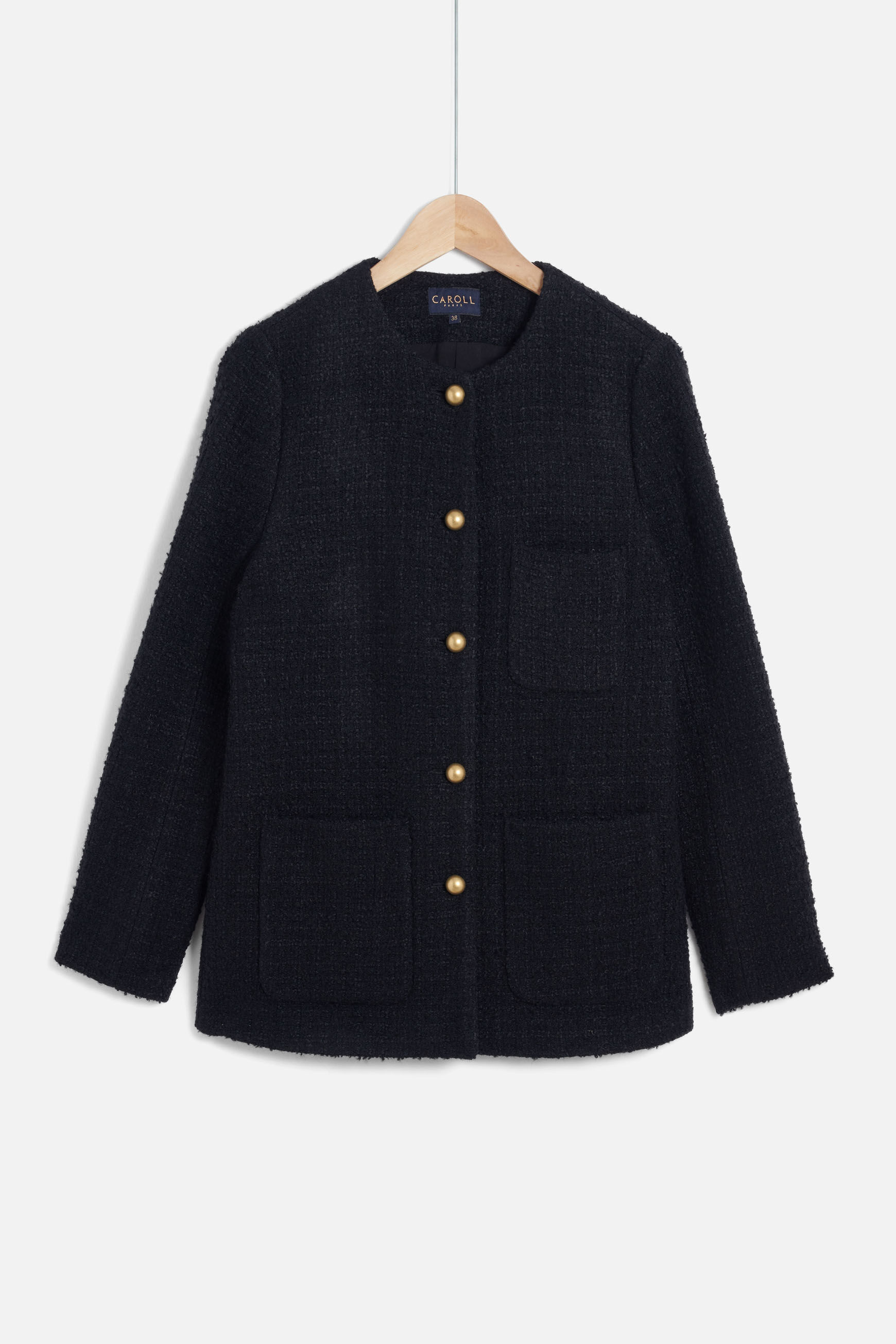 veste nelly noir femme