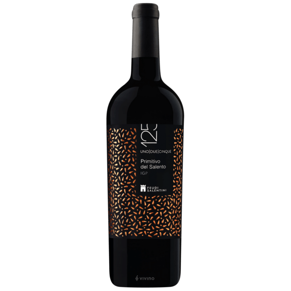 Feudi Salentini125 Uno Due Cinque Primitivo del Salento 2021