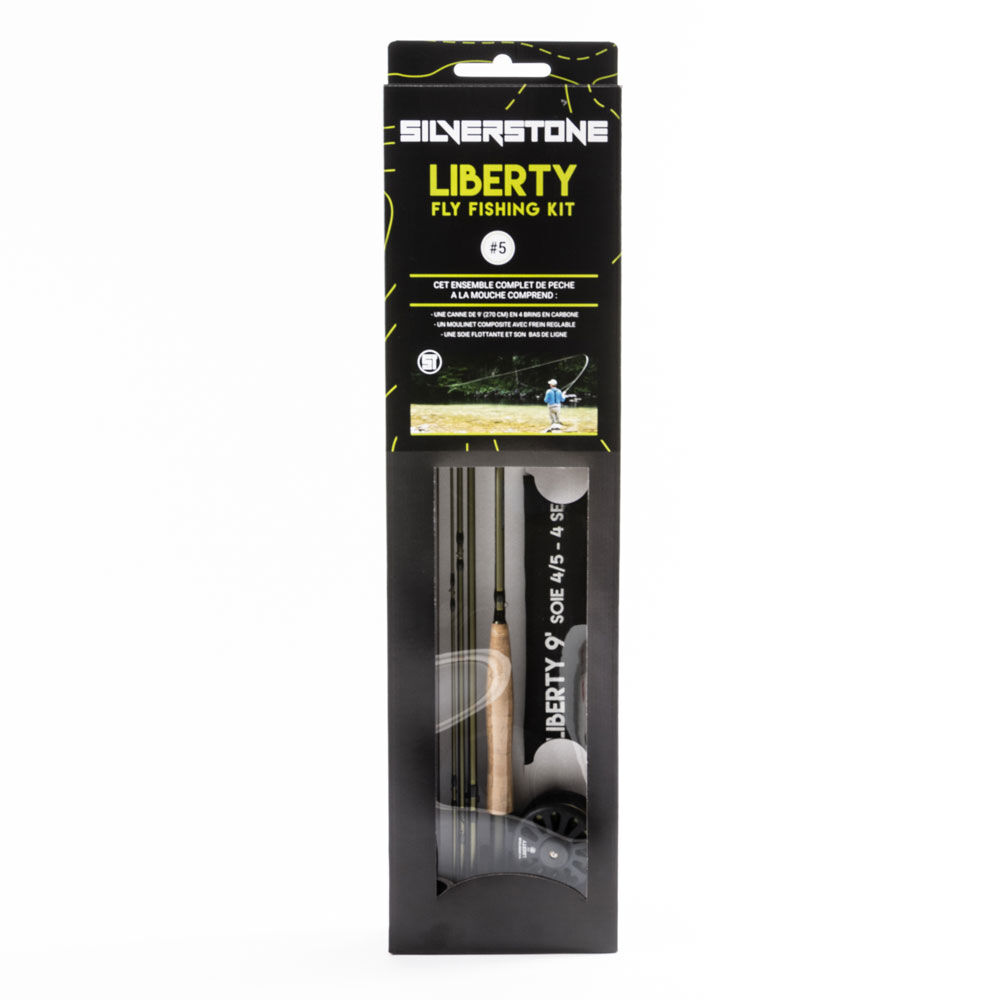 Pack fluga Silverstone Liberty kit 9' silk 4/5