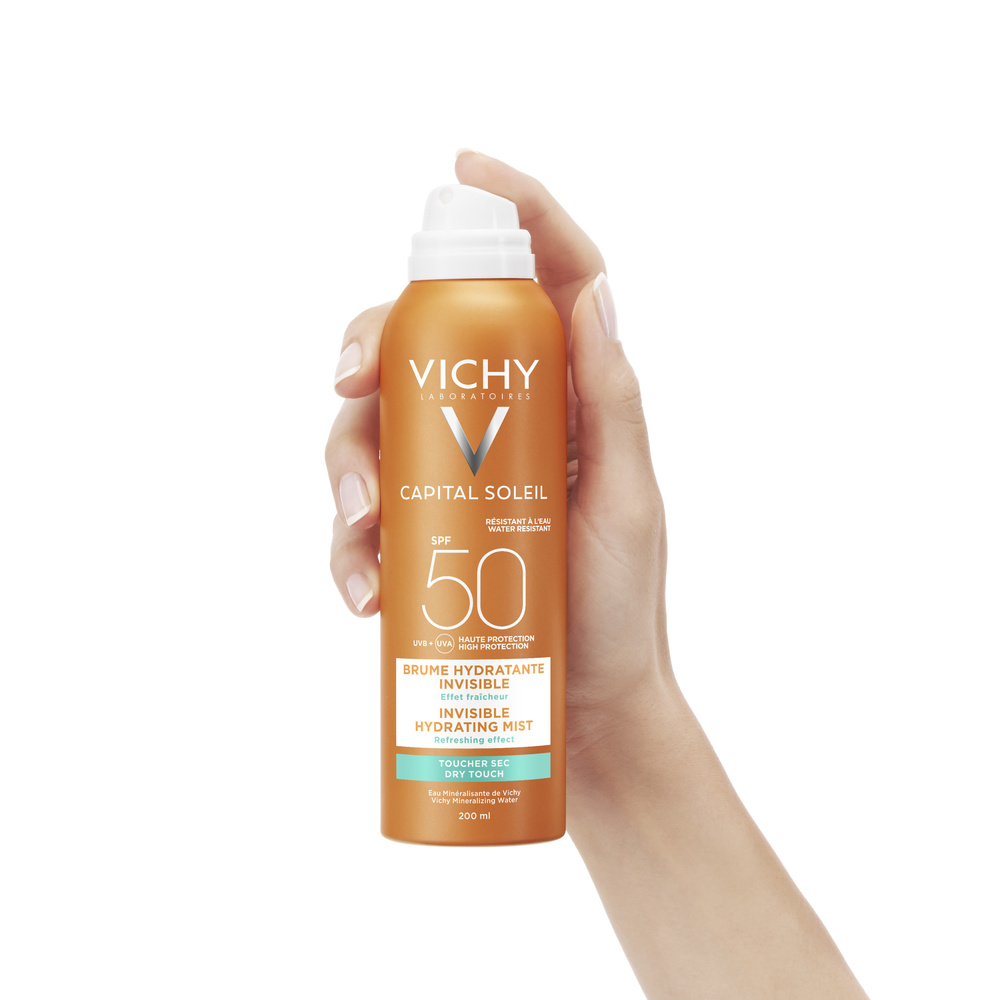 Vichy Brume Hydratante Invisible Spf50 Protection corps