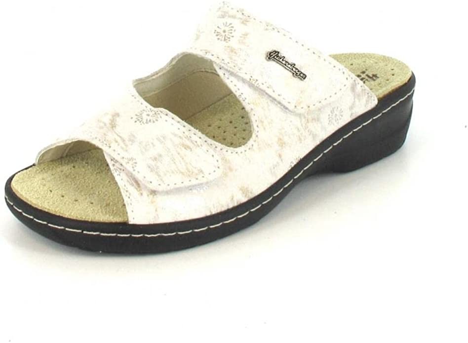 HICKERSBERGER Komfort Sandalen weiss