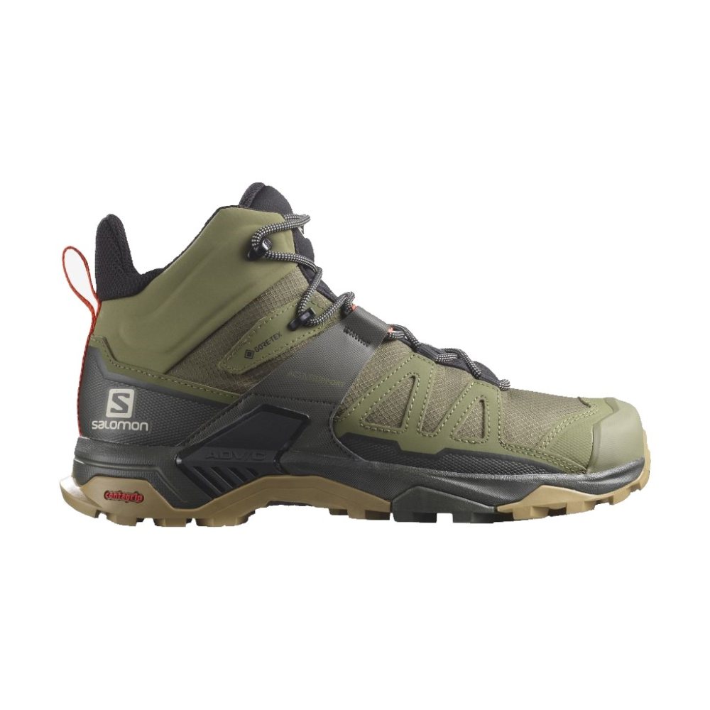 Salomon X Ultra 4 Mid GTX breit 2E L41739900 / grün