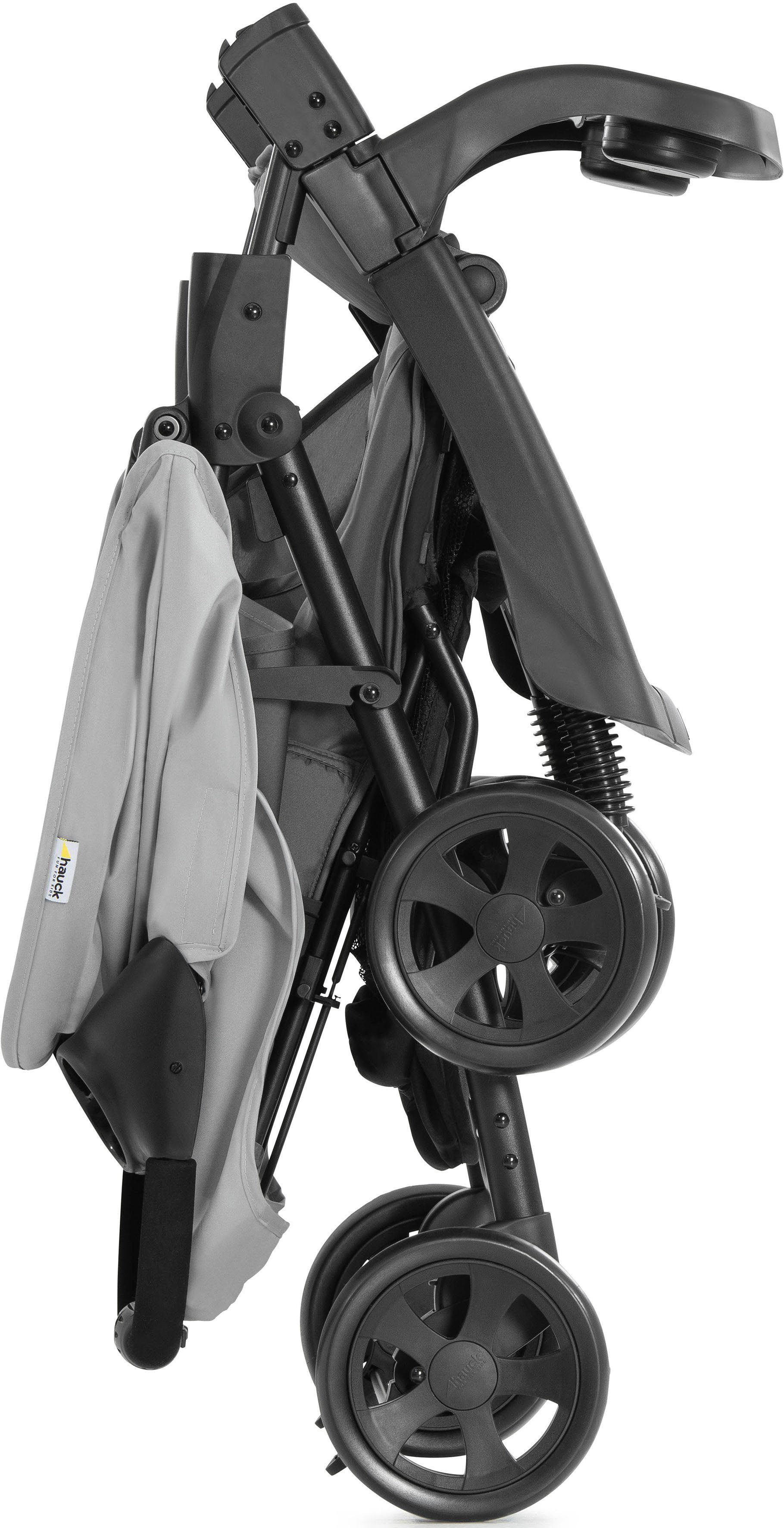 Hauck Kinder-Buggy Shopper Neo II, grey, mit schwenk- und feststellbaren Vorderrädern;