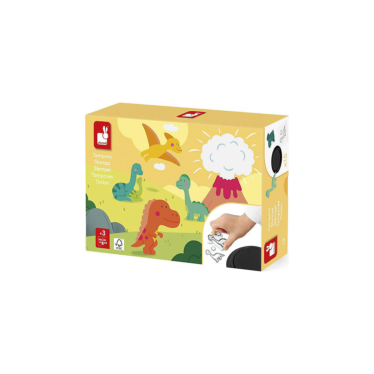 Dino Stampinoo - 15 Stempel