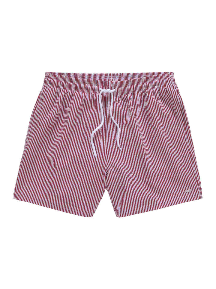 Venice Beach Badeshorts in rot-weiß günstig kaufen