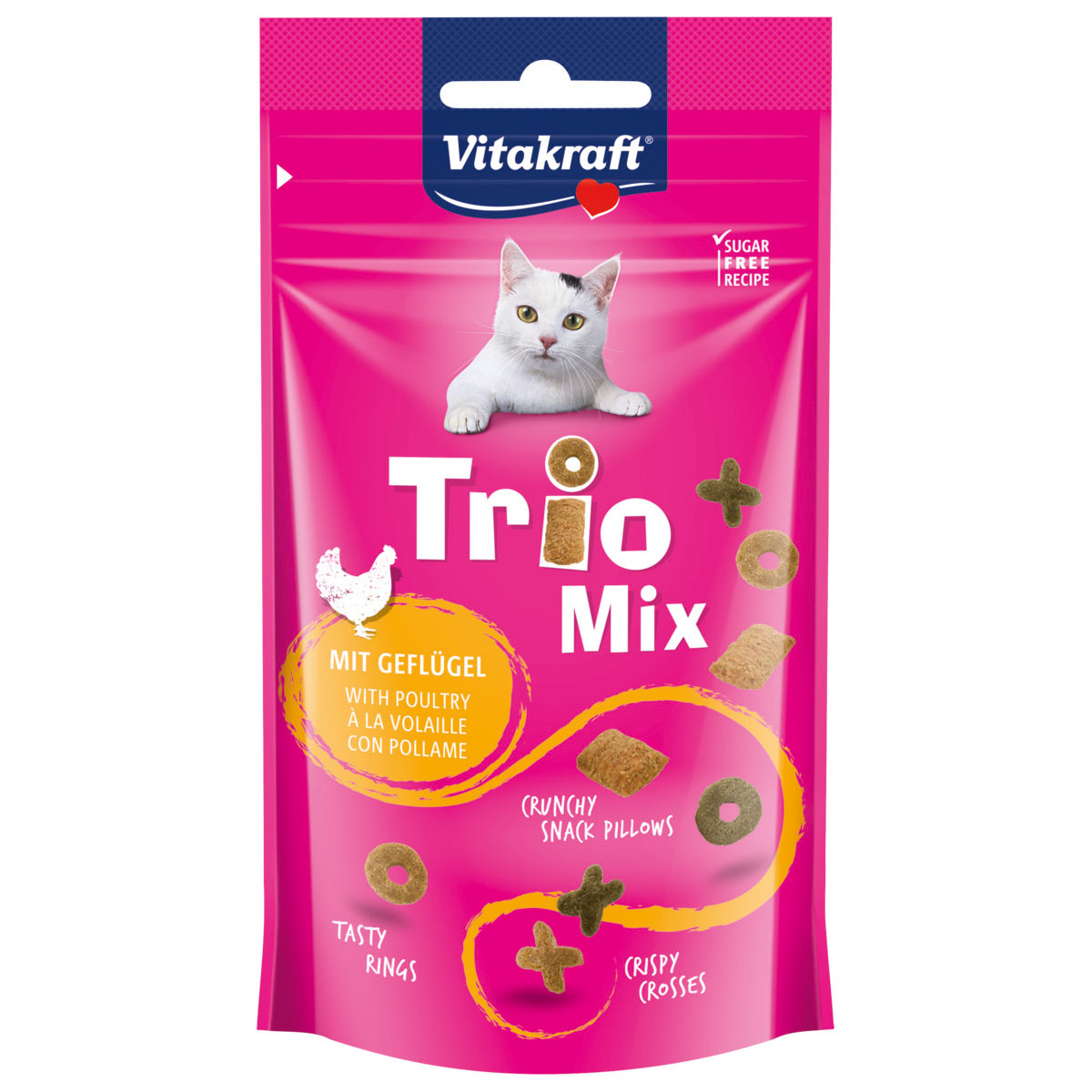 Vitakraft Katzensnack Trio Mix Geflügel kaufen
