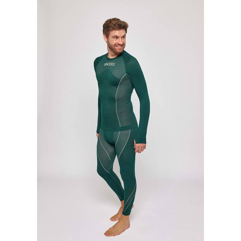 Snocks Thermounterwsche mit Daumenloch Wscheset Herren