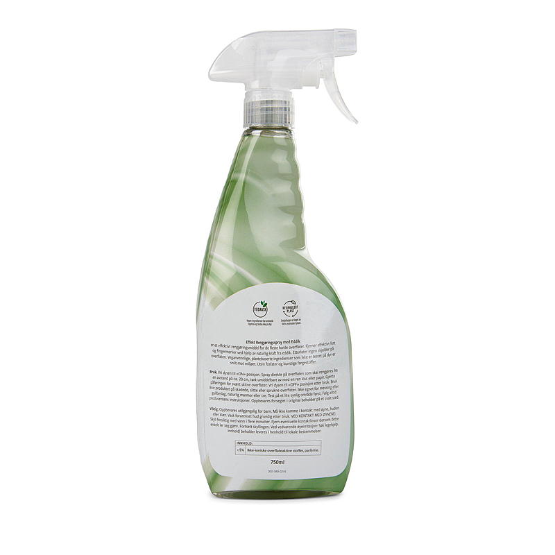 Effekt Rengjøringsspray 750 ml m/eddik Effekt