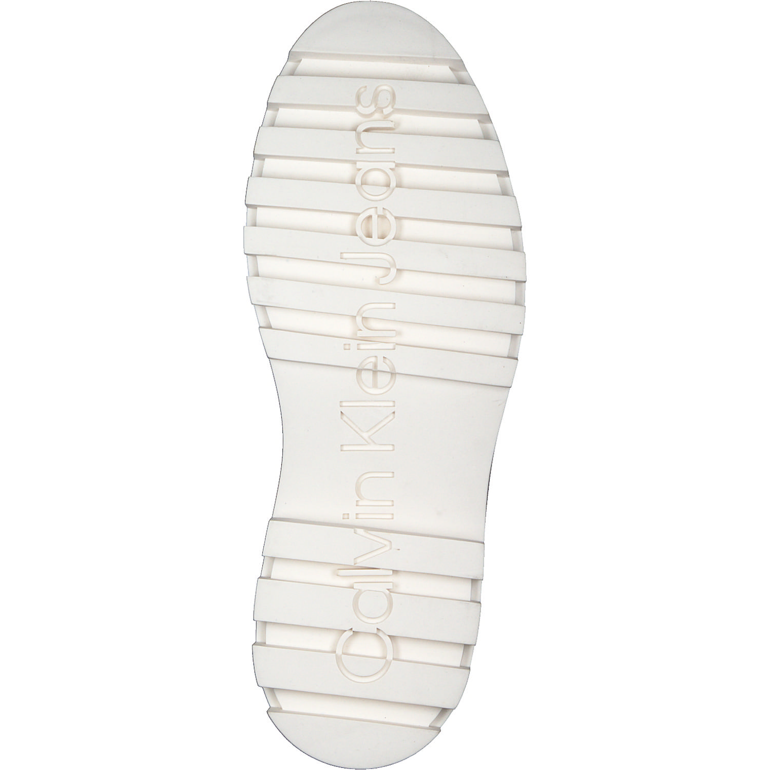 Calvin Klein YW0YW00949, Plateau-Pantoletten, Damen, Ancient white