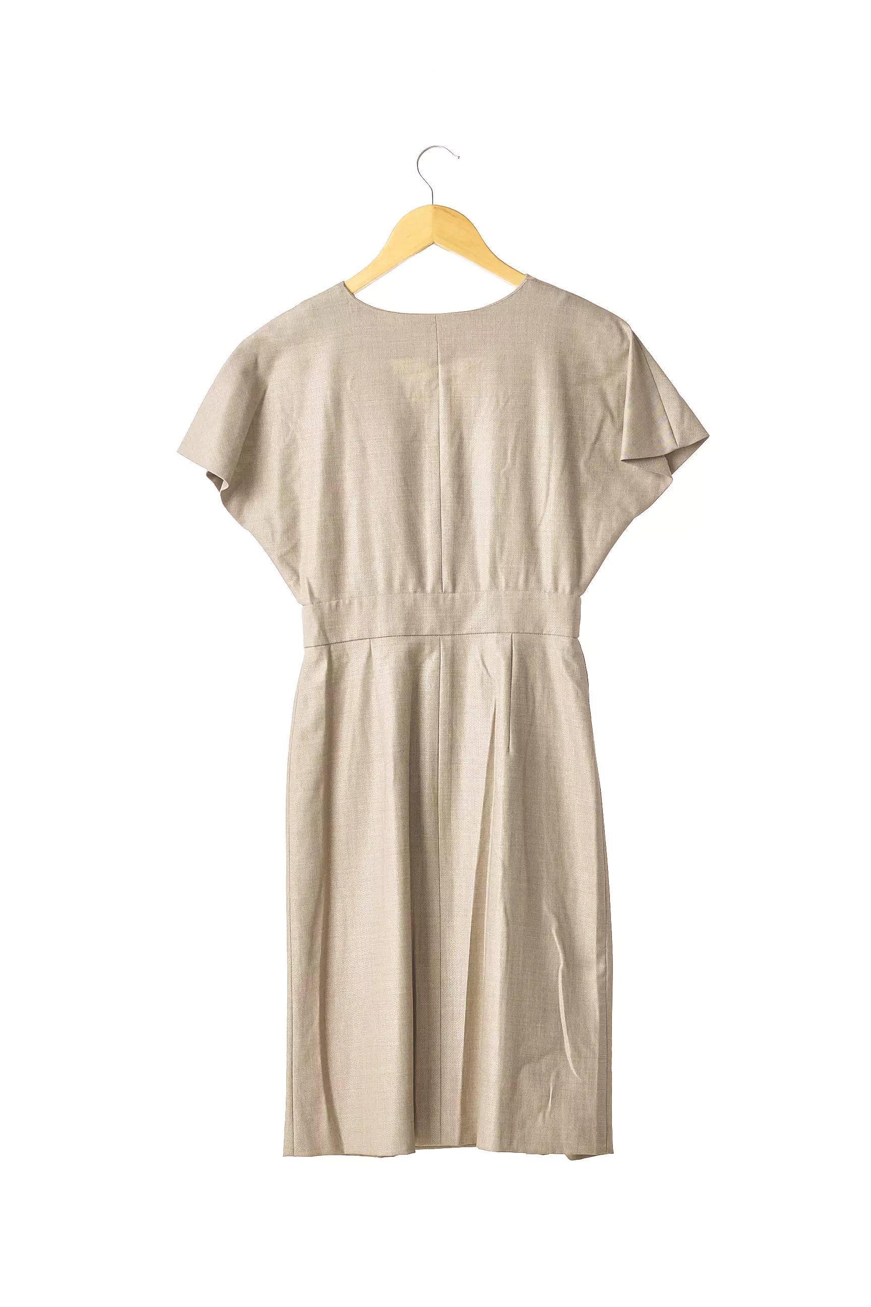 Maxmara Robes Mi Longues Femme couleur beige