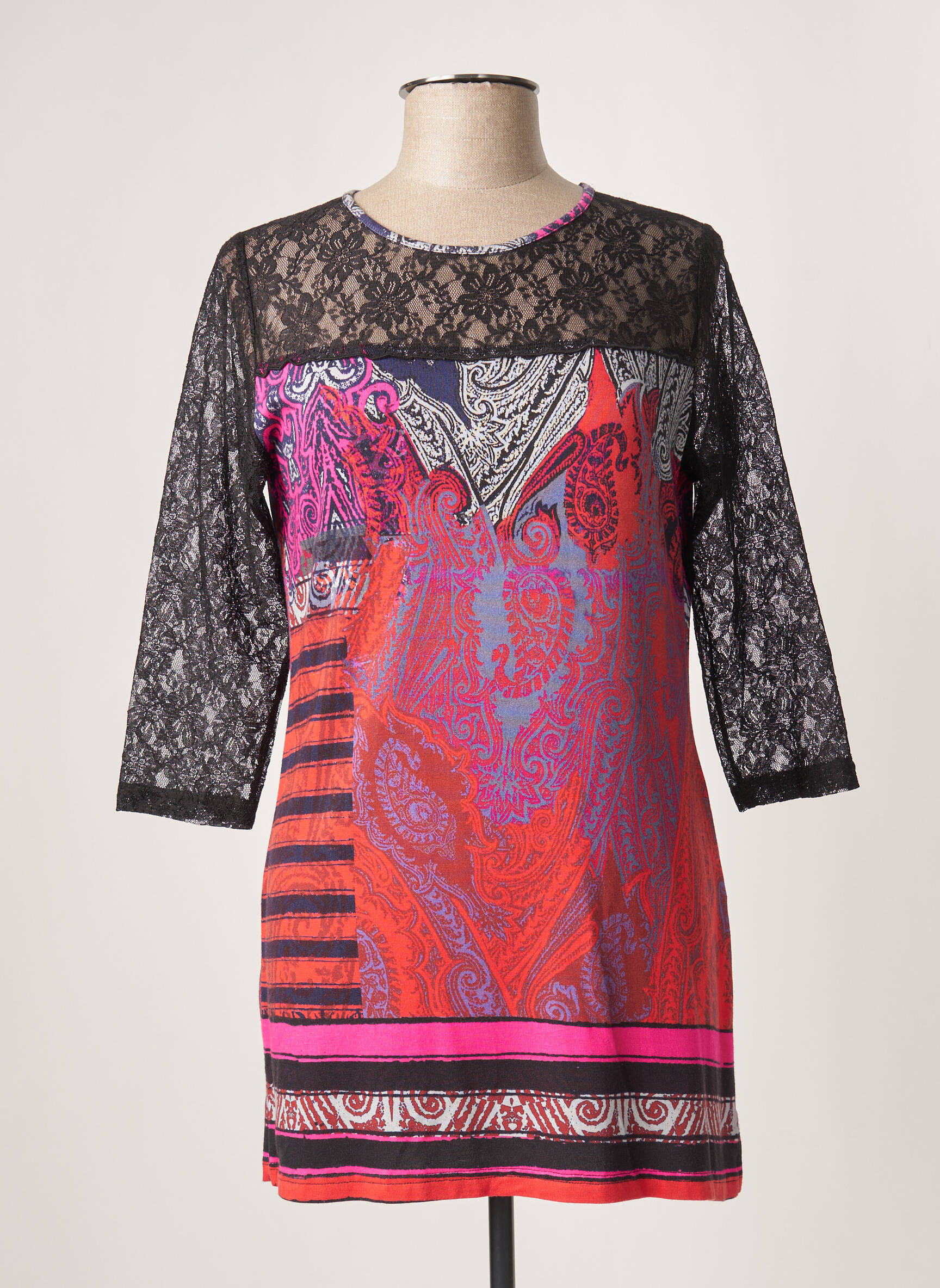 Meri Esca Tuniquemanchelongue Femme couleur noir