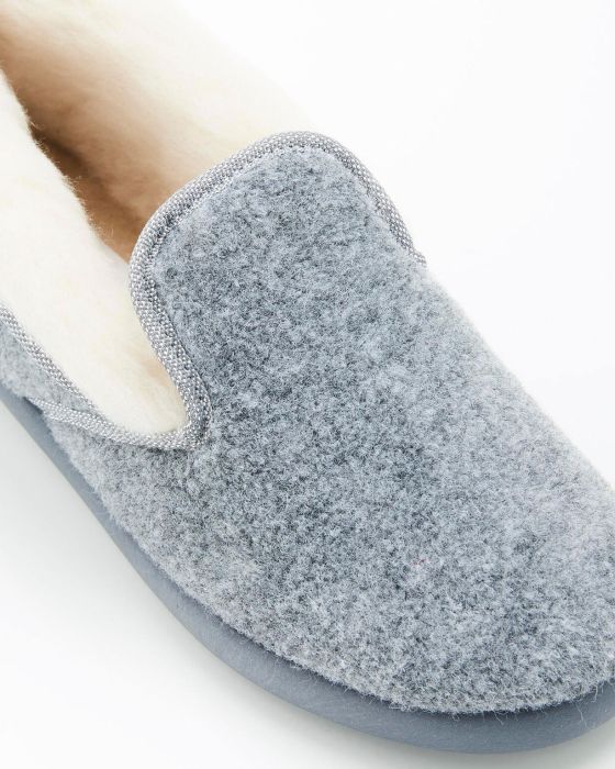 Pantoufles à carreaux ou unies Thermolactyl