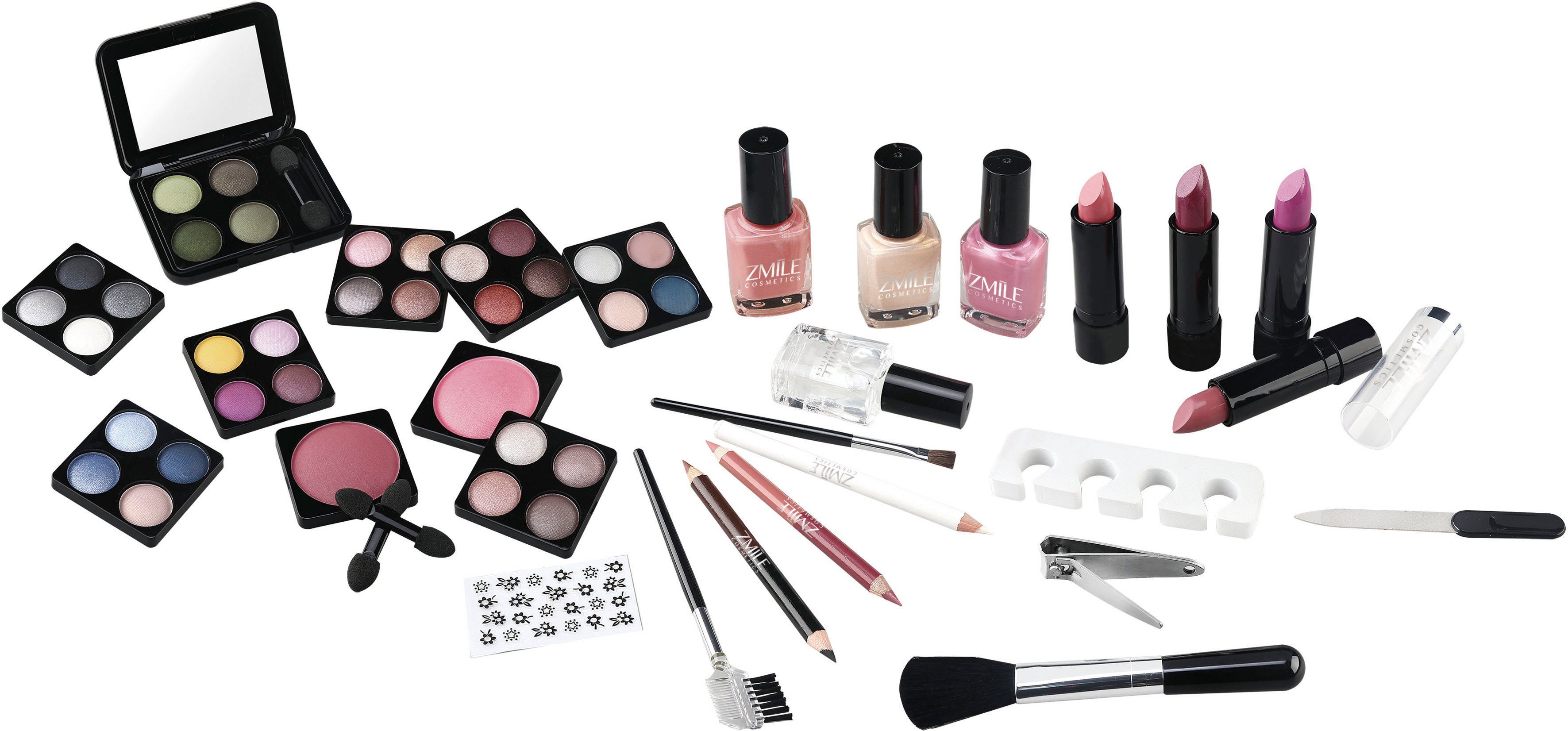ZMILE COSMETICS Kosmetik-Koffer French Manicure, 57-tlg.