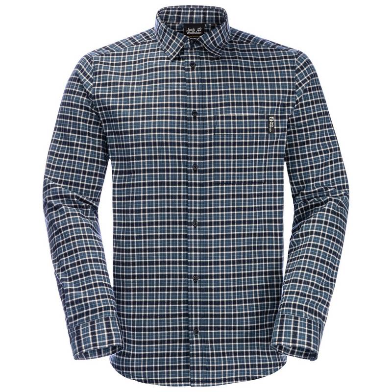 Jack Wolfskin BERGWEG SHIRT M Langarmshirt Herren