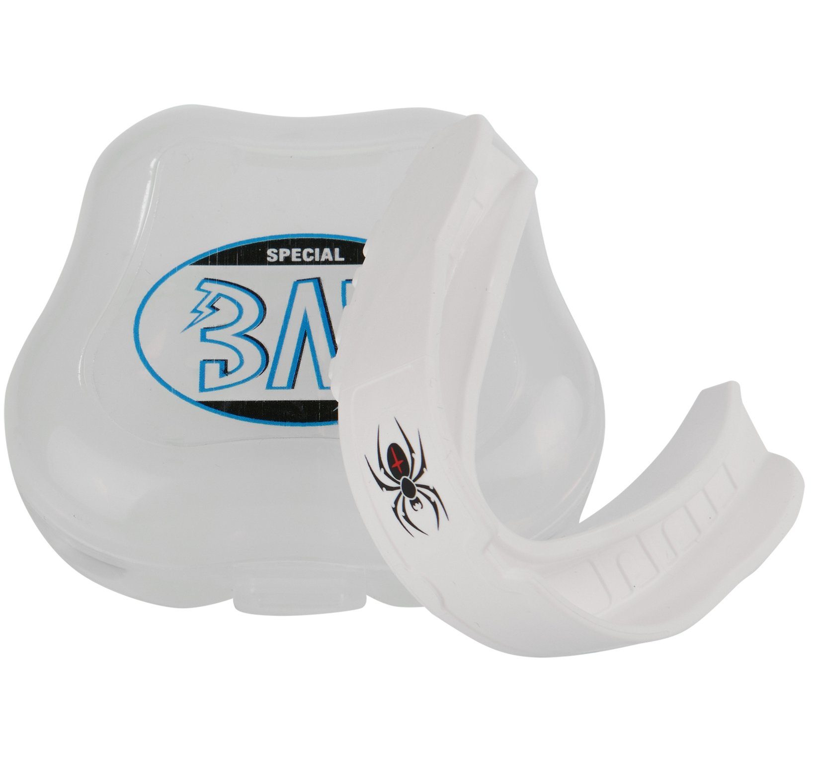 BAY-Sports Zahnschutz Spinne Zahnschützer Mundschutz Sport Kampfsport, Boxen, MMA, Mauy Thai, Hockey, Ballsport, Einfache Anpassung, Deutsche Anleitung