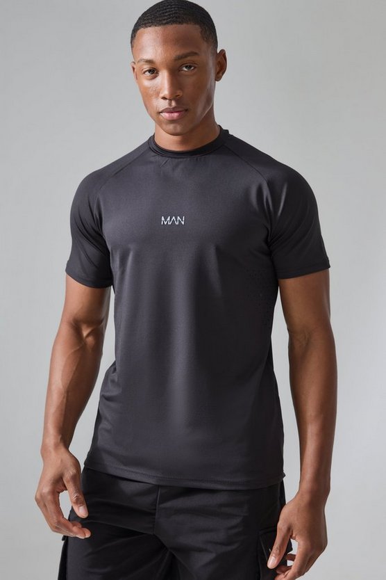 Man Active perforiertes T-Shirt