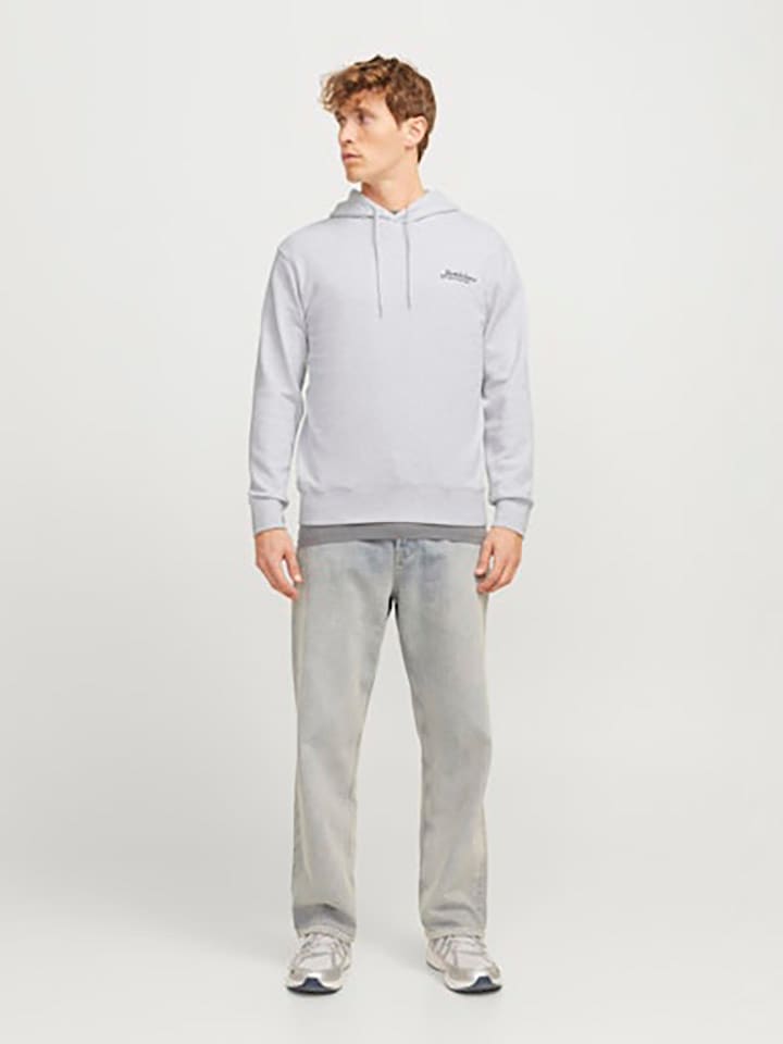 Jack & Jones Hoodie in Grau günstig kaufen
