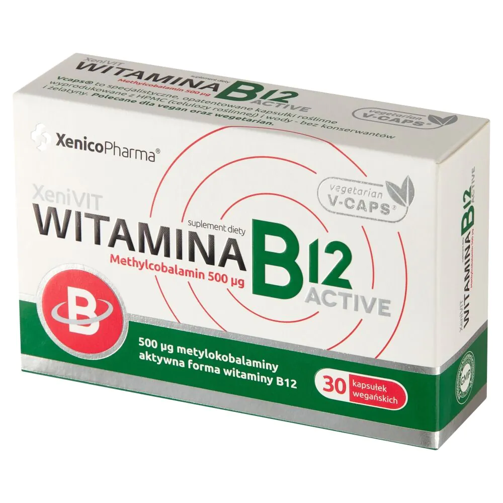 Xenivit Ενεργή βιταμίνη B12, κάψουλες