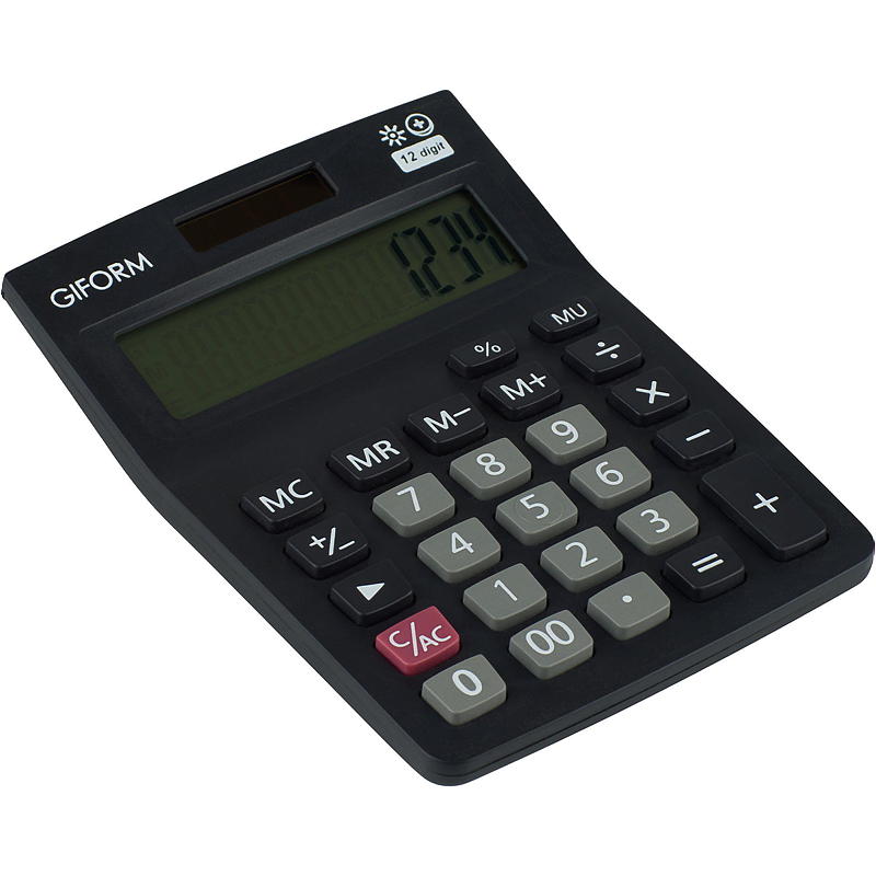 Giform Kalkulator 12 siffer Giform