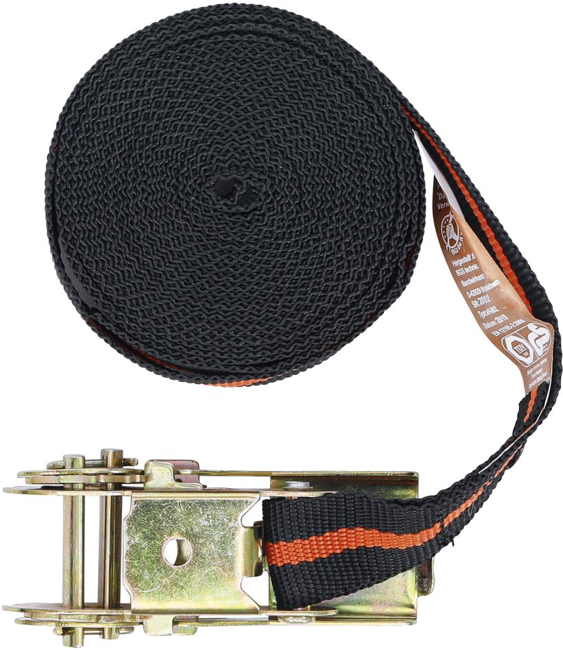 Cinghia di tensione a cricchetto BGS Do It Yourself 3550, 5 m x 25 mm