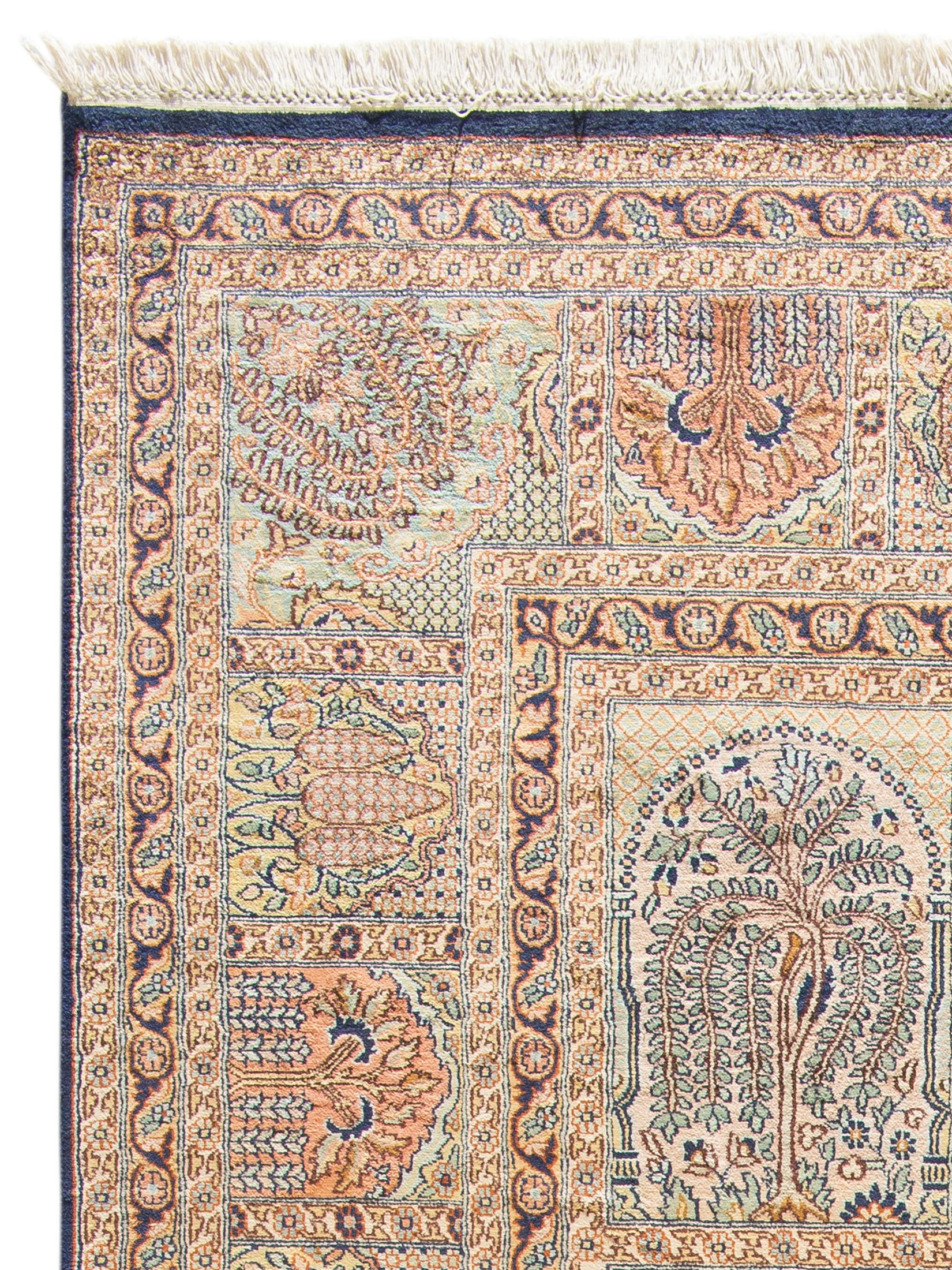 Kaschmir Seide 18/18 ca. 199 x 304 cm, Unikat / Einzelstück