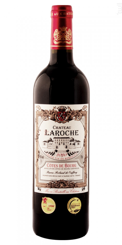 Château Laroche Château Laroche Vin Rouge●Côtes-de-Bourg 2020 75cl