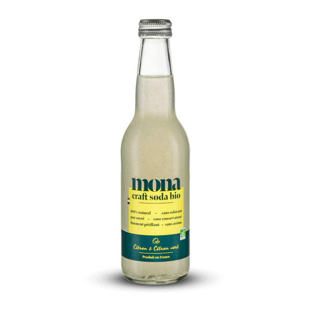 Mona Limonade Citron/Citron Vert 33 cl