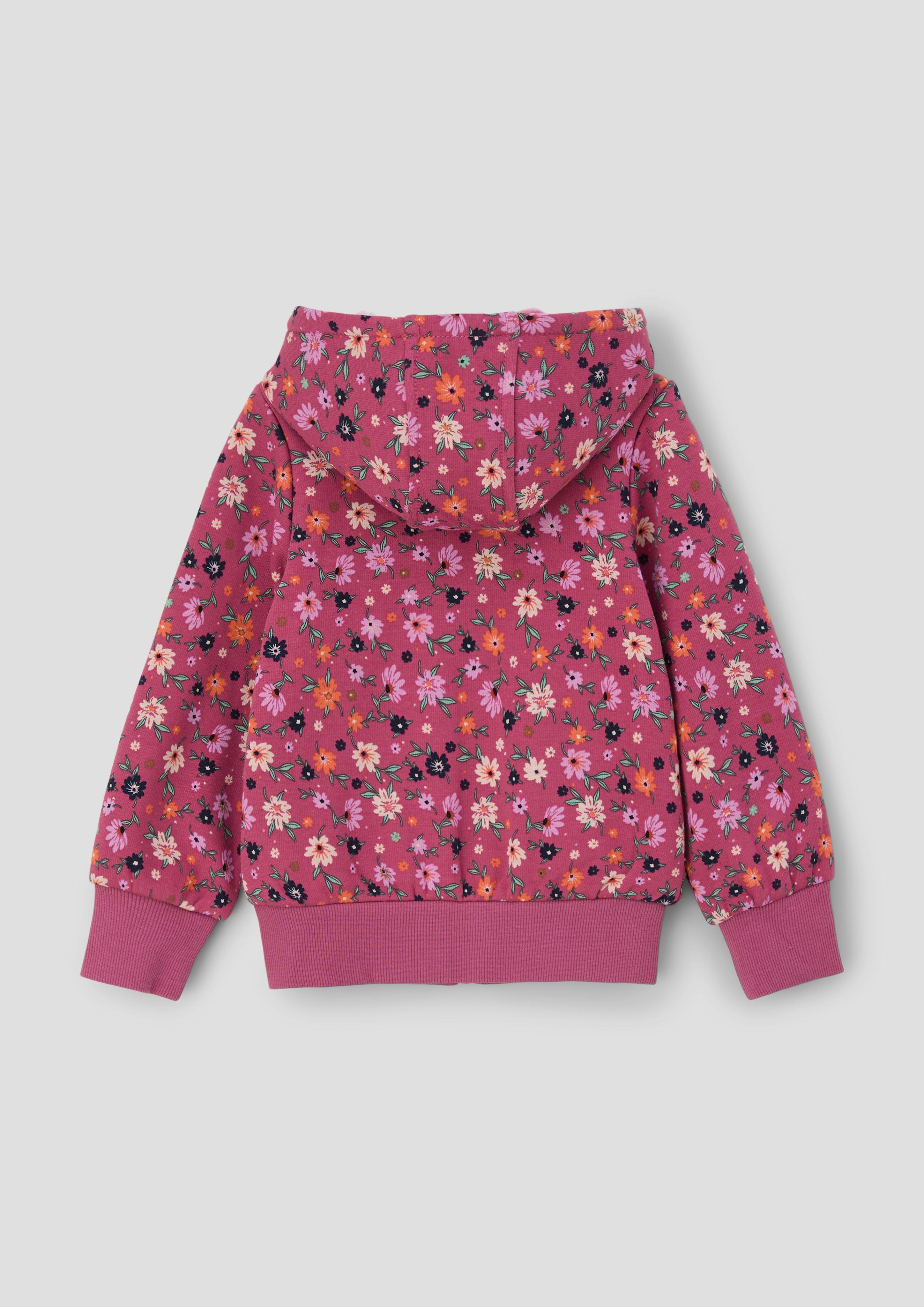 Kapuzenjacke aus Thermofleece  2133839-45A3