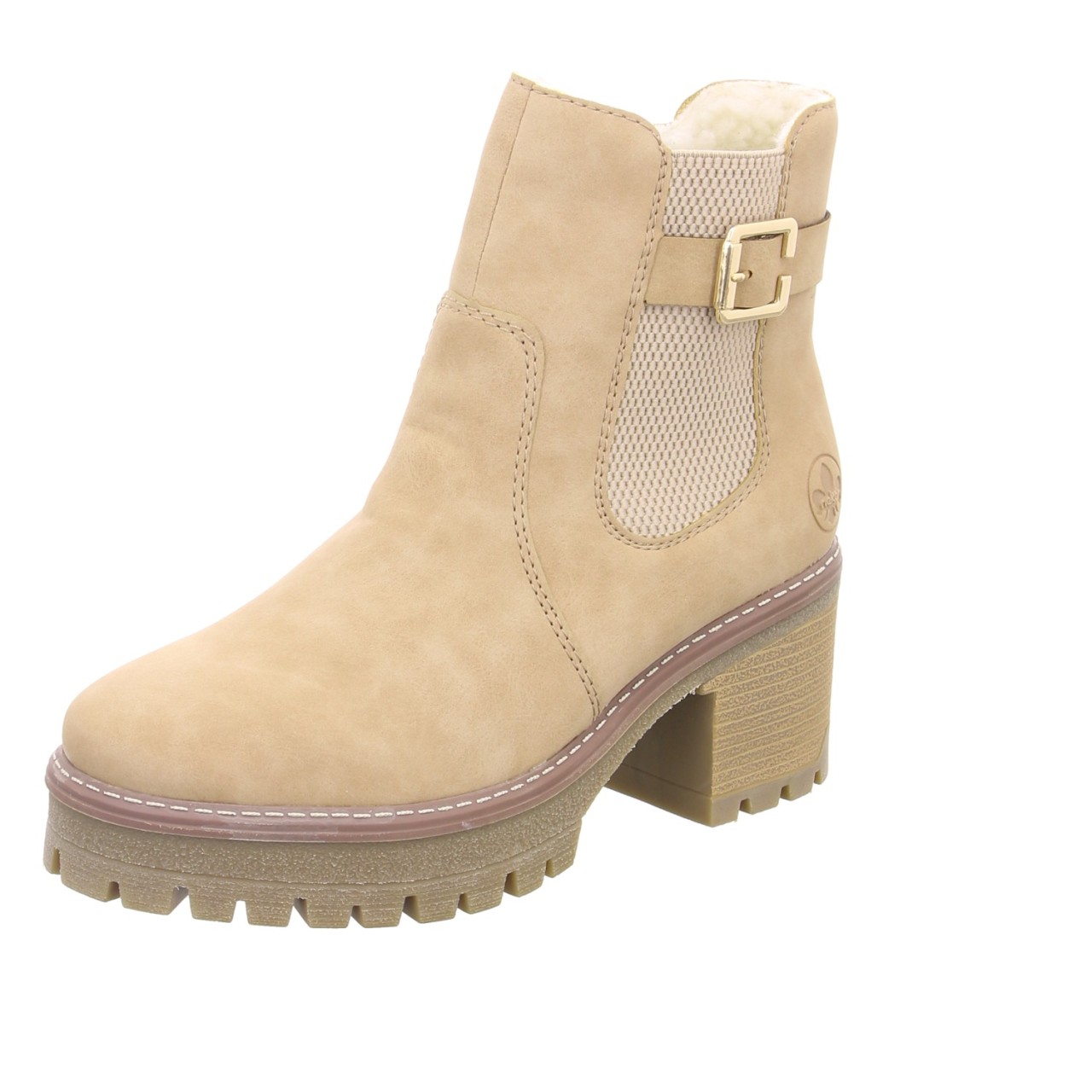 RIEKER Stiefeletten beige