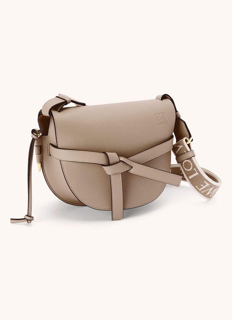 LOEWE Gate maza teļa ādas plecu soma