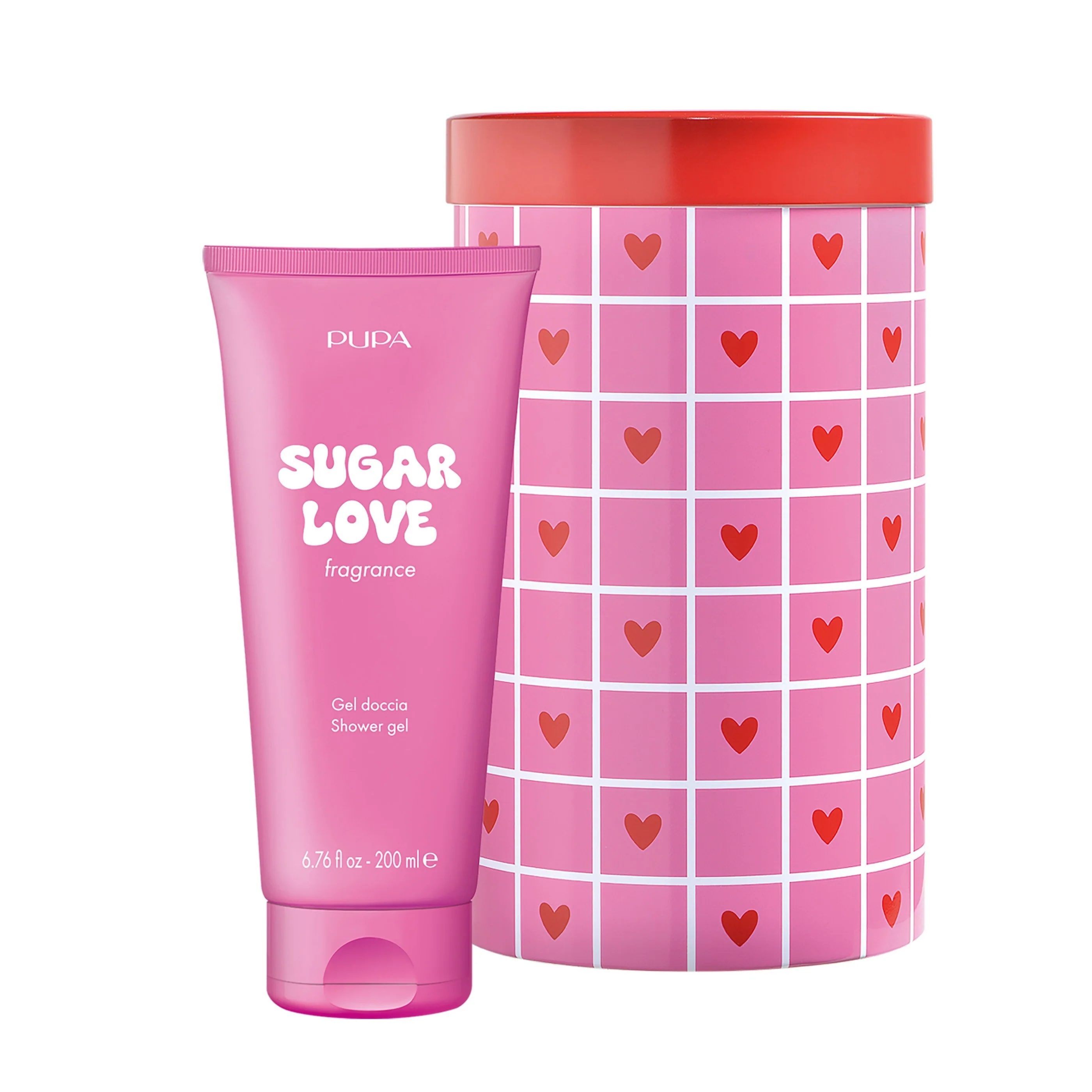 Happy Box Sugar Love Duschgel-Geschenksets – Geschenksets für Gesicht und Körper, Bad und Dusche