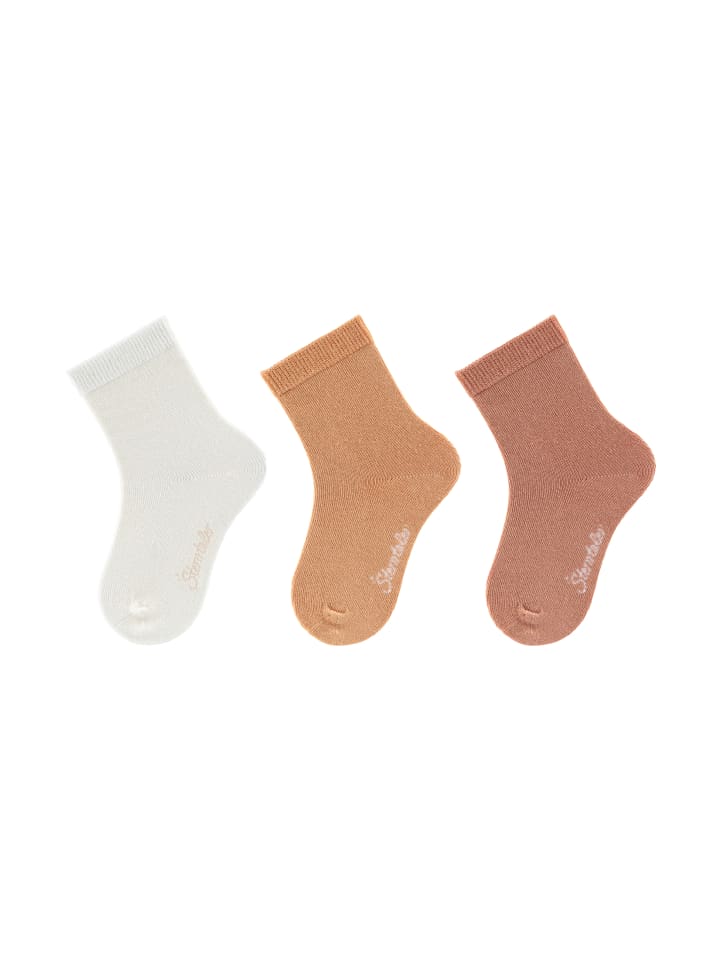 Sterntaler Socken 3er-Pack Pack uni in ecru günstig kaufen 18