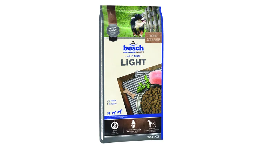 bosch Dog Hundetrockenfutter Light 12.5 kg