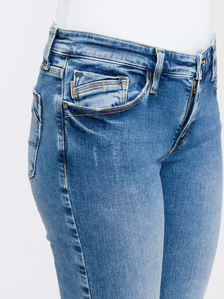 Cross Jeans Jeans - Regular fit - in Blau günstig kaufen