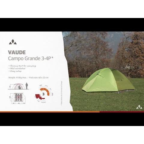 Campo Grande 3-4 Personen - Campingzelt