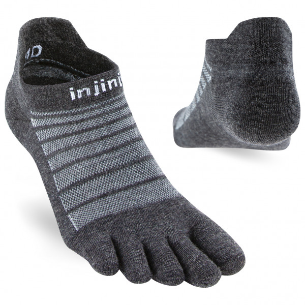 Injinji - Run Lightweight No Show Wool - Laufsocken