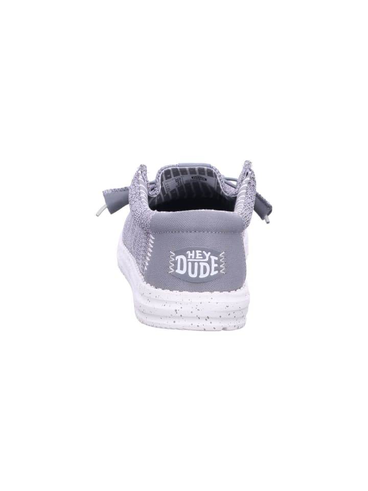 Hey Dude Herren Halbschuhe Wally in Grau günstig kaufen