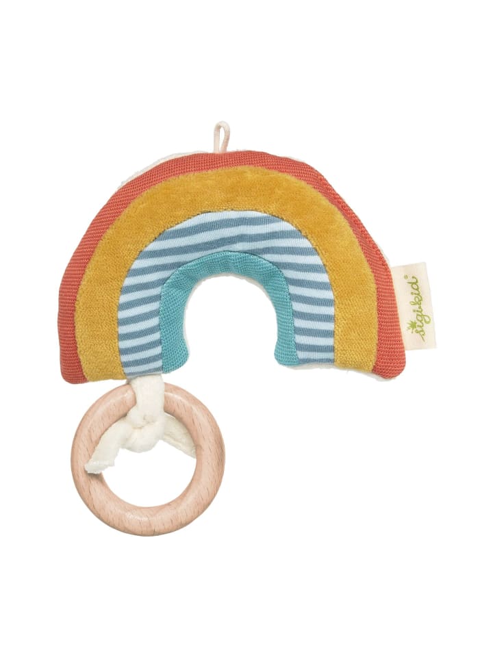 Sigikid Rassel-Greifling Colourful World Green in mehrfarbig günstig kaufen onesize