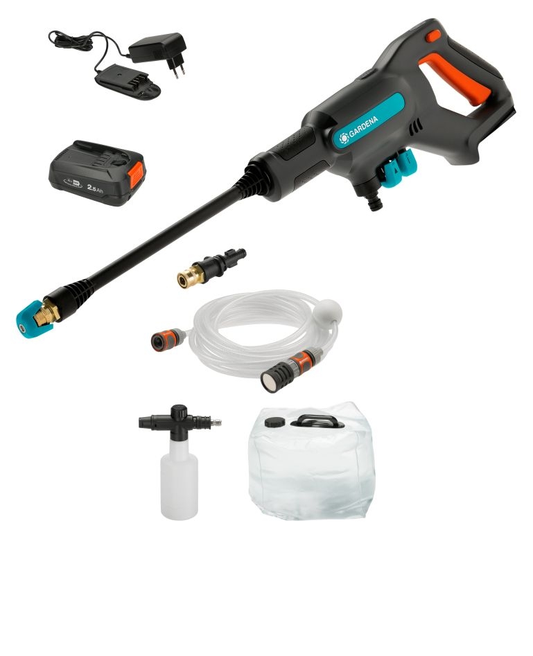 Nettoyeur haute pression sans fil Gardena 14800-31 AquaClean 24/18 V P4A Premium