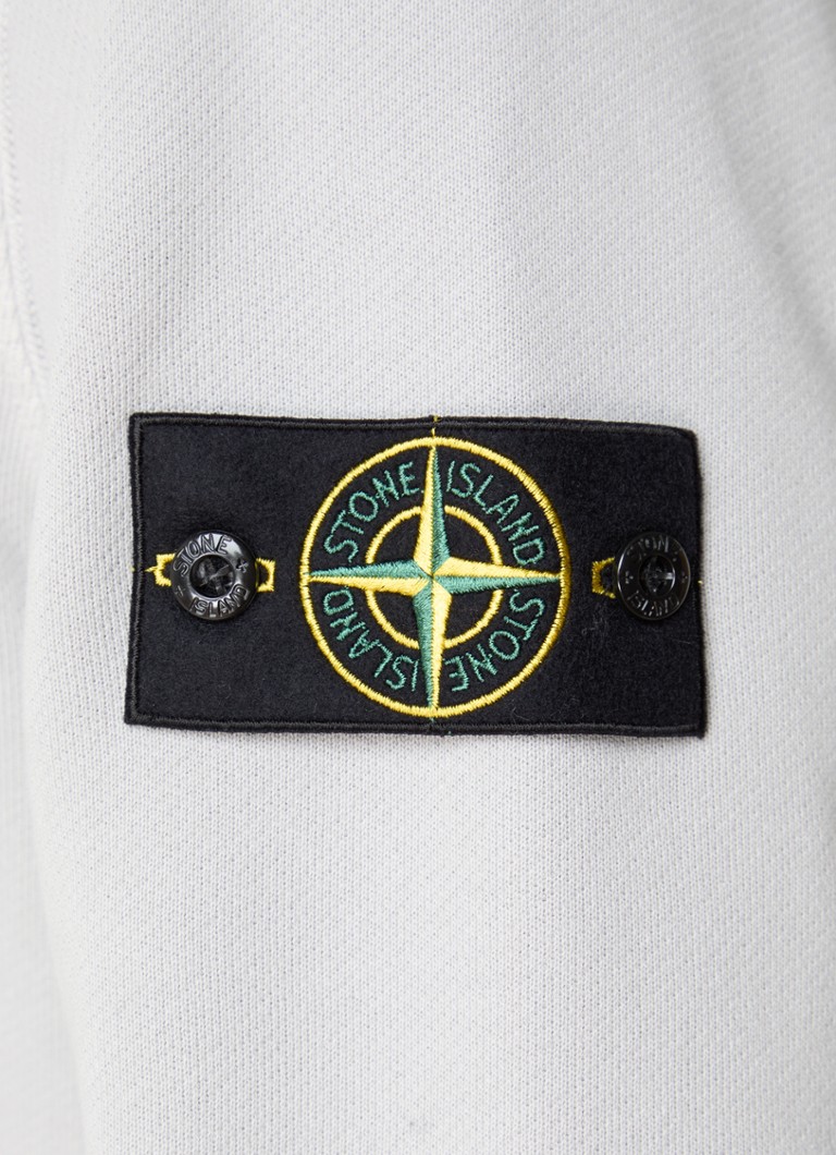 Stone Island 61241 organic cotton sweater with logo