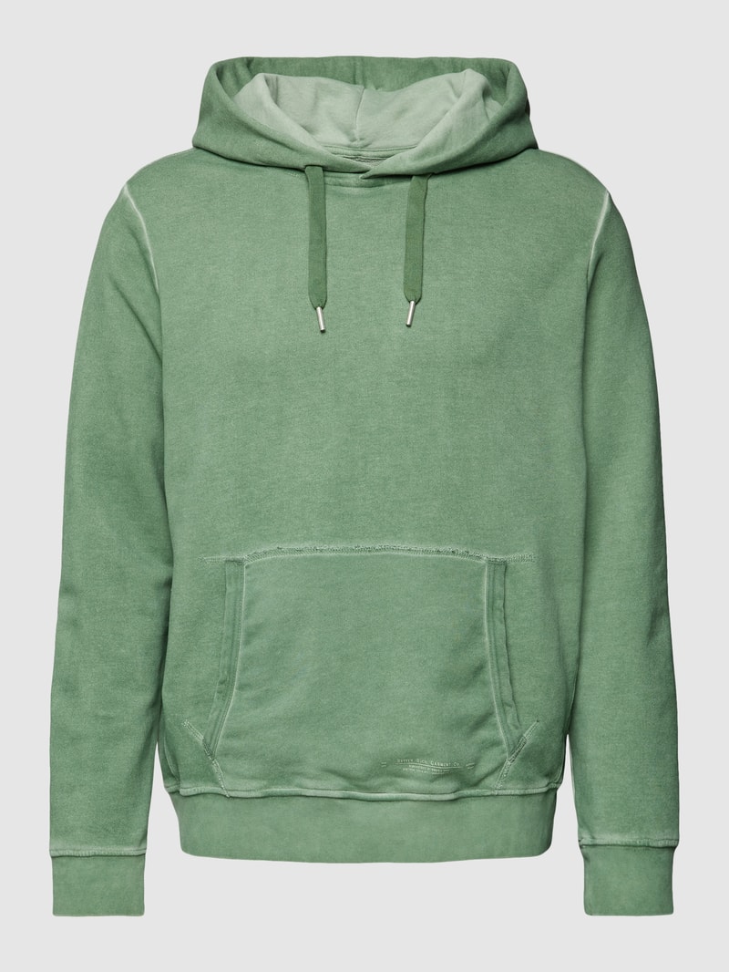 Hoodie mit Känguru-Tasche Modell 'SOHO HOODY' in olivgrün