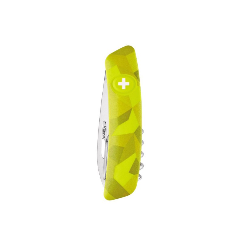 Coltellino multiuso Swiza C01 Camouflage moss urban, Coltellino svizzero