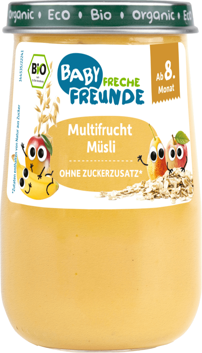 Frucht und Getreide Multifrucht Müsli ab dem 8. Monat, 190 g